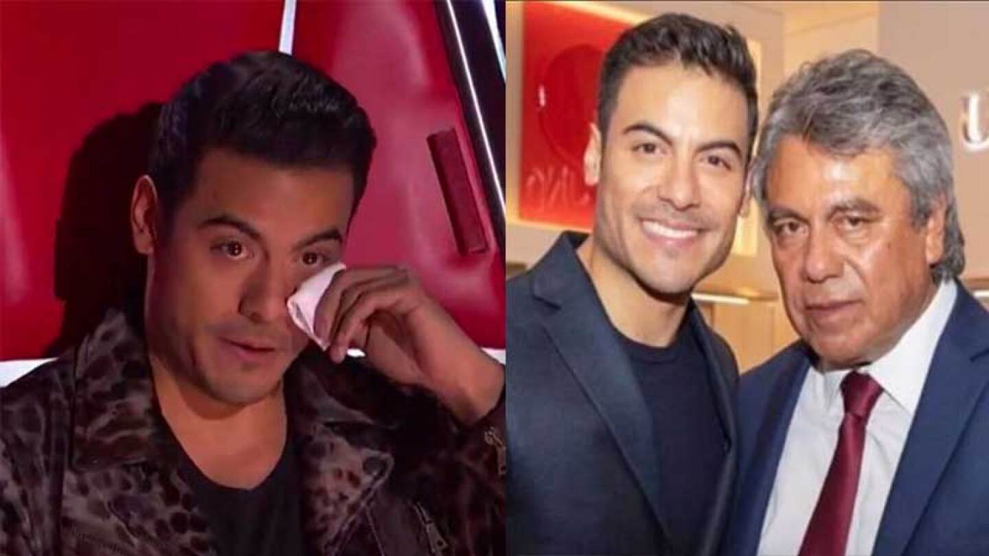 Carlos Rivera lamentó la muerte de su padre
