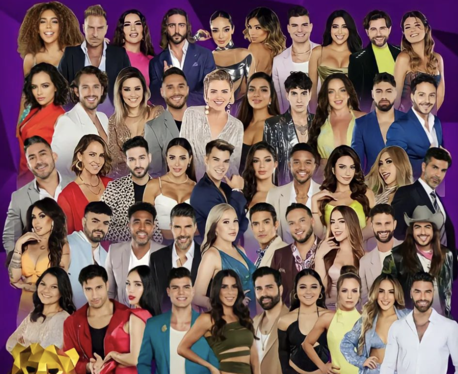 Los 50 participantes