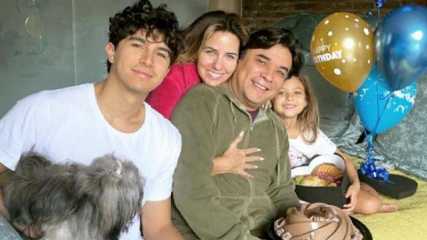 Raquel Bigorra y su familia.