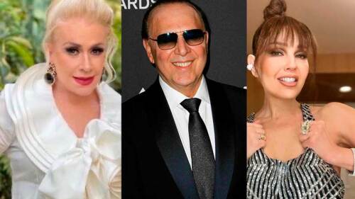 Laura Zapata defiende a Tommy Mottola ante rumores de una infidelidad a Thalía