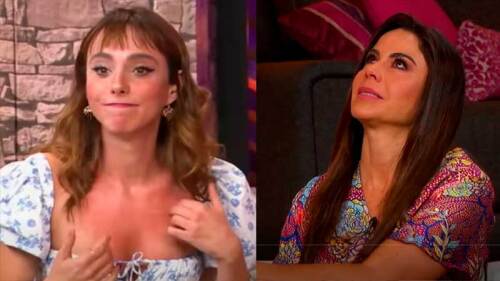 Natalia Téllez hizo llorar a su compañera