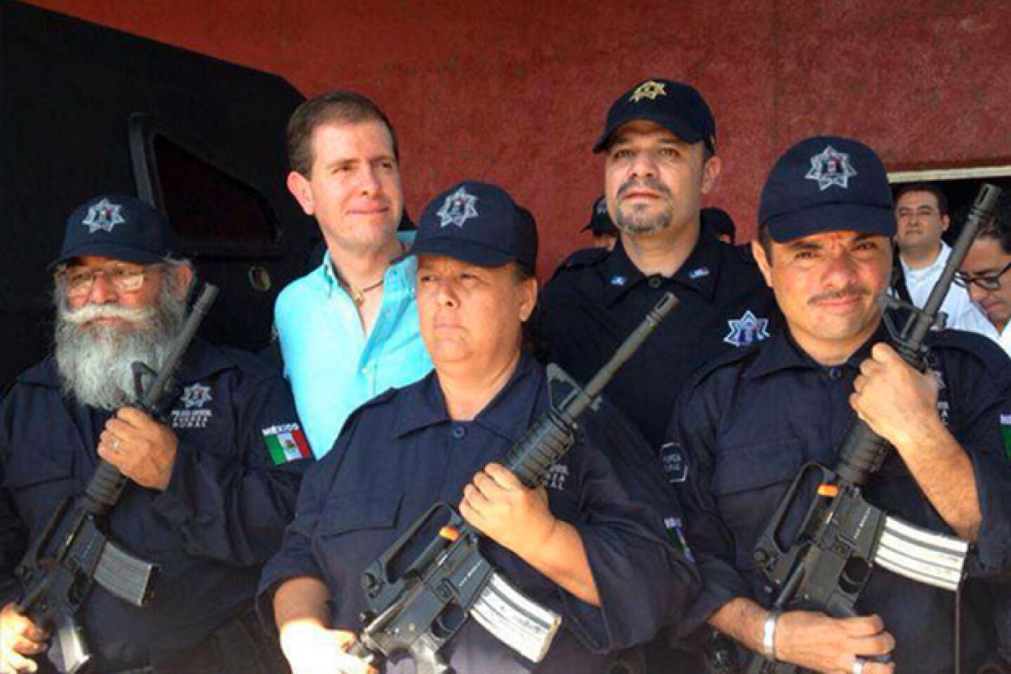 La Nueva Policía Estatal Fuerza Rural de Michoacán.