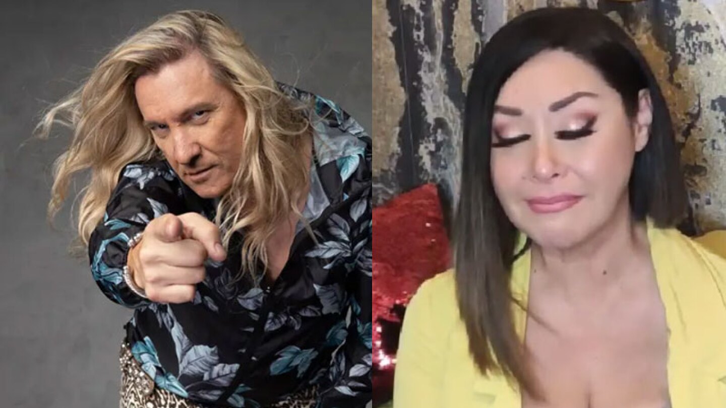 Javier Ceriani y Addis Tuñón se enfrentan por una entrevista y ella llora