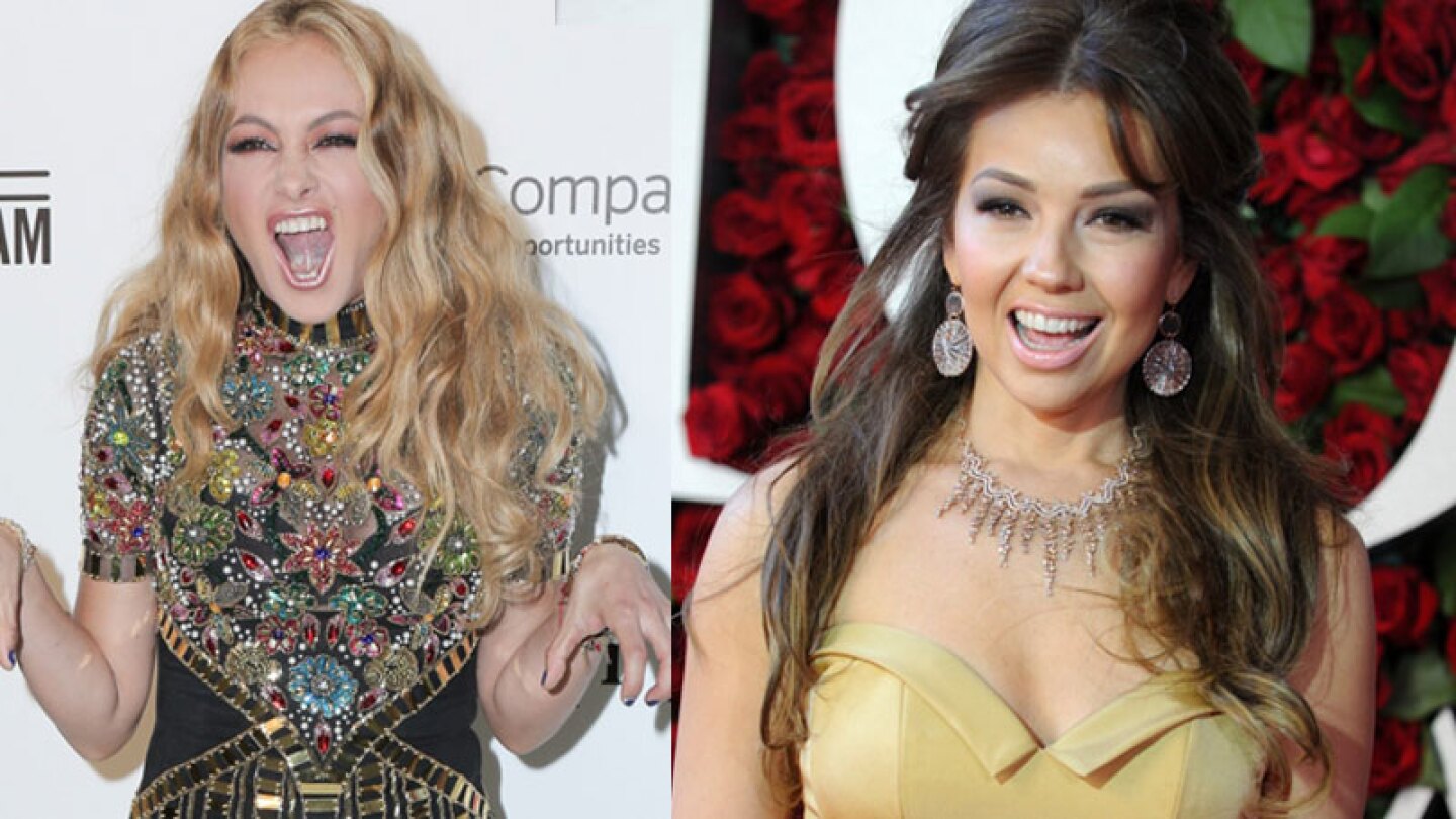 Sale a la luz cómo surgió la rivalidad entre Thalía y Paulina Rubio