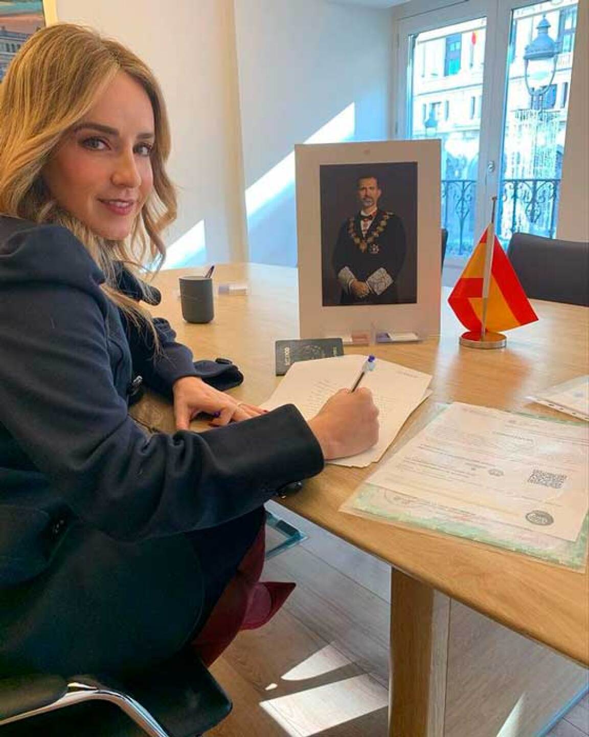 Jimena Pérez, La Choco, obtiene la nacionalidad española luego de tres años