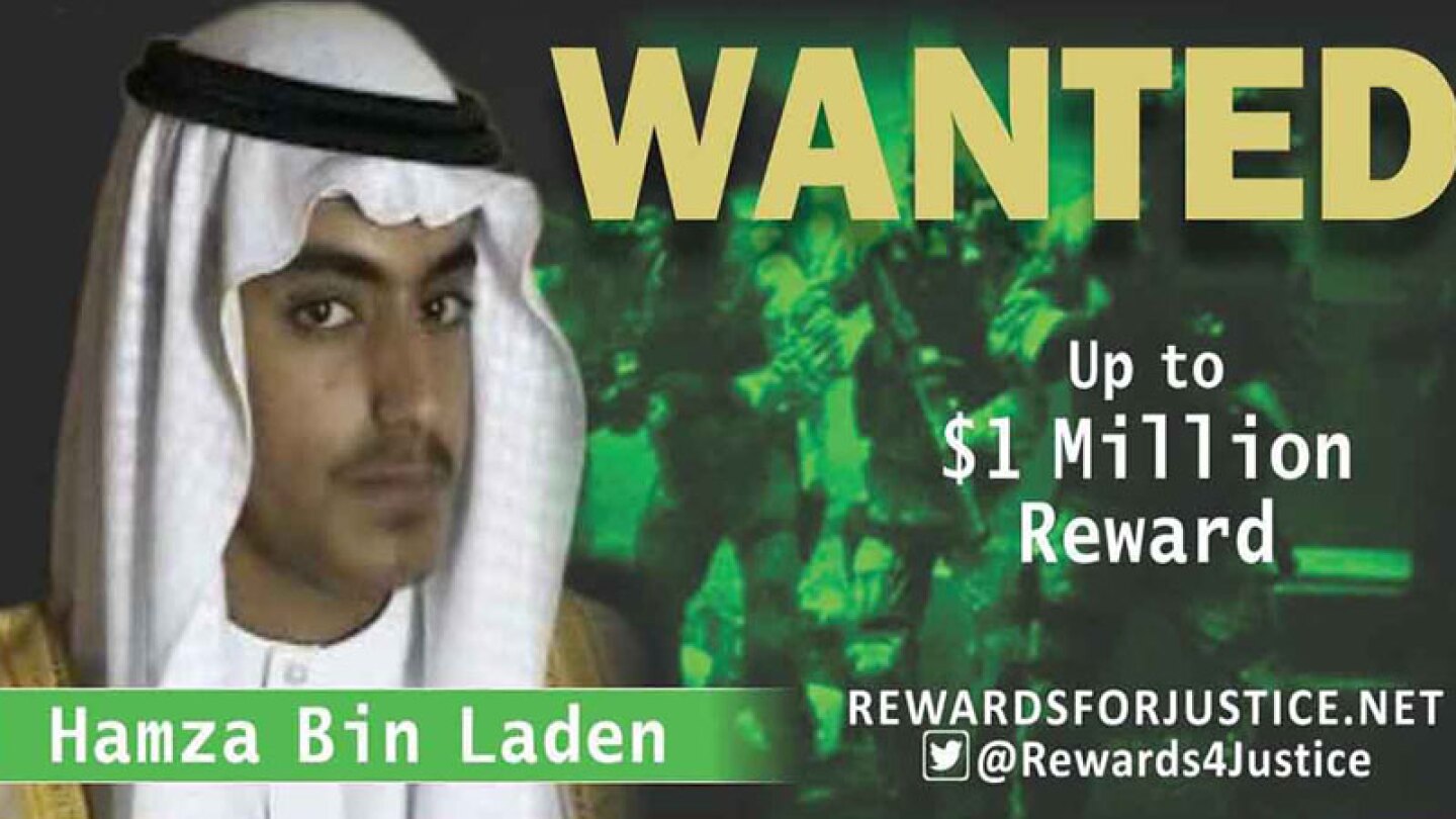 El gobierno de Trump busca a Hamza bin Laden