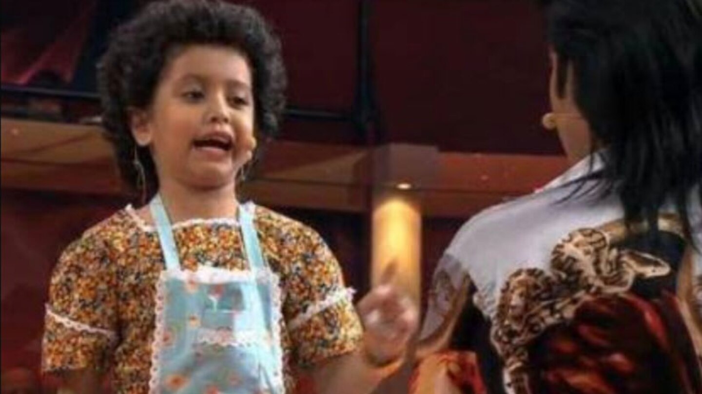 Ana Celeste Doña Luchita Pequeños Gigantes antes y después