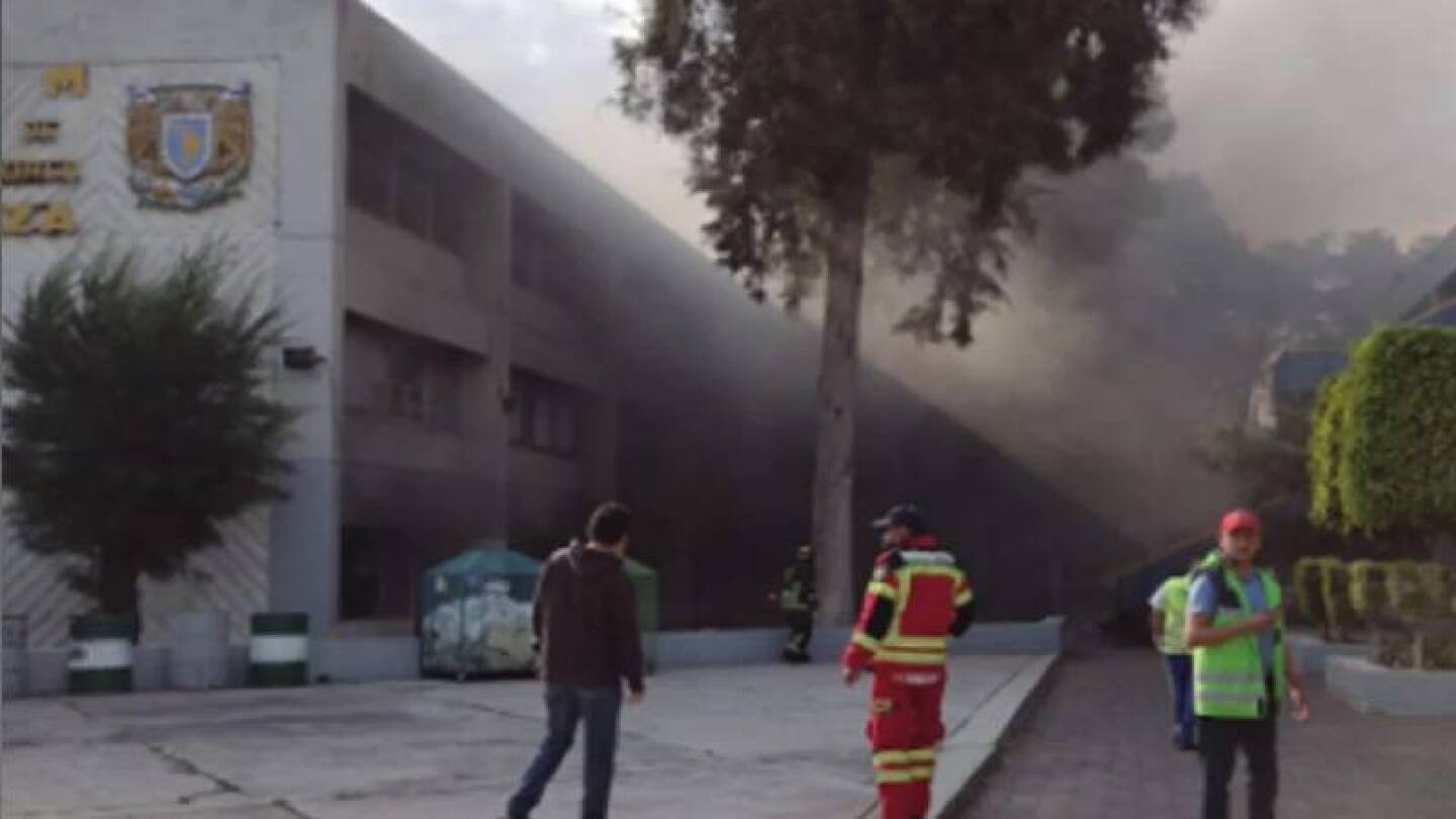 Explosión en la FES Aragón