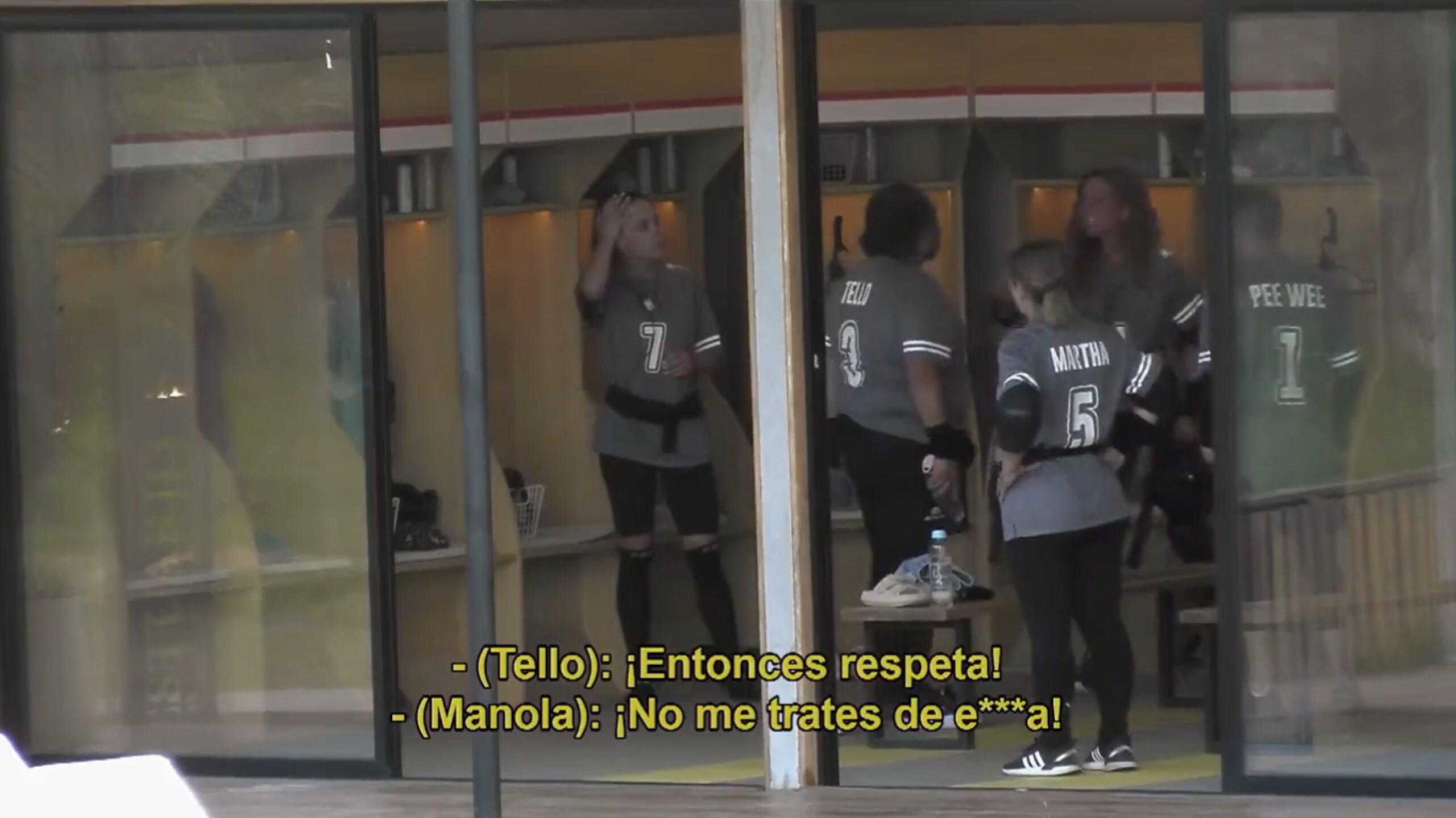 Roberto Palazuelos y Manola Díez se pelean