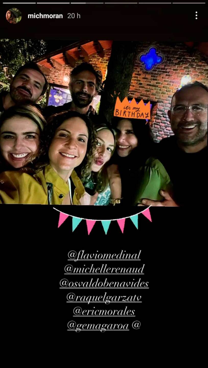 Osvaldo Benavides y Michelle Renaud