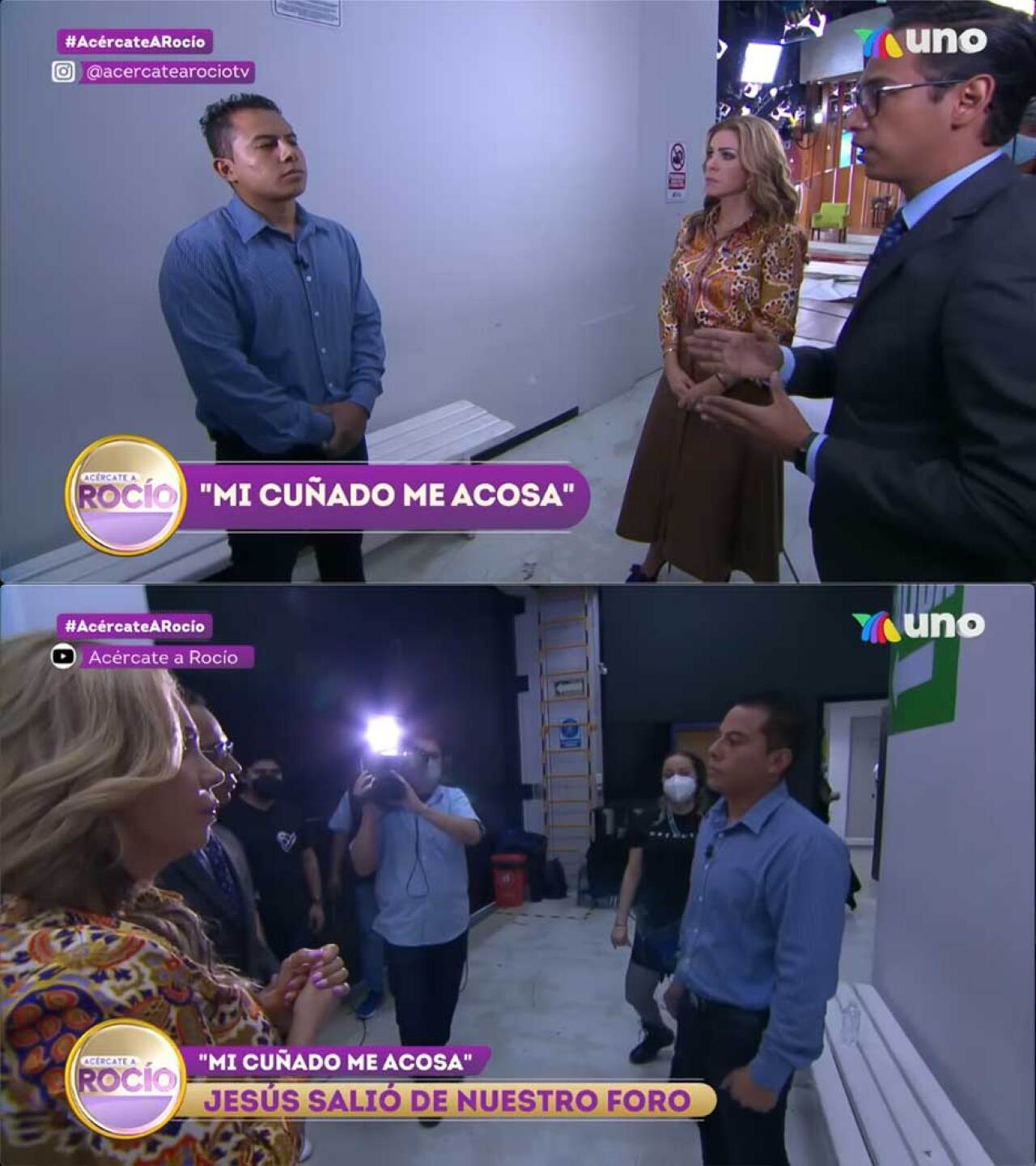 Así fue el momento de tensión