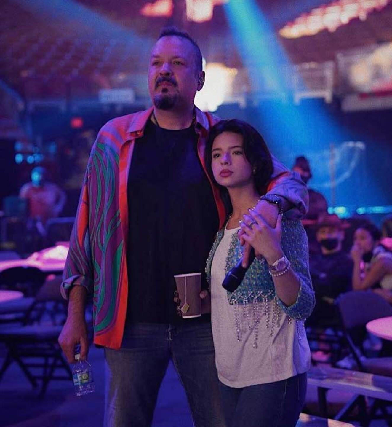 Pepe Aguilar regañaba a Ángela por que era muy coqueta