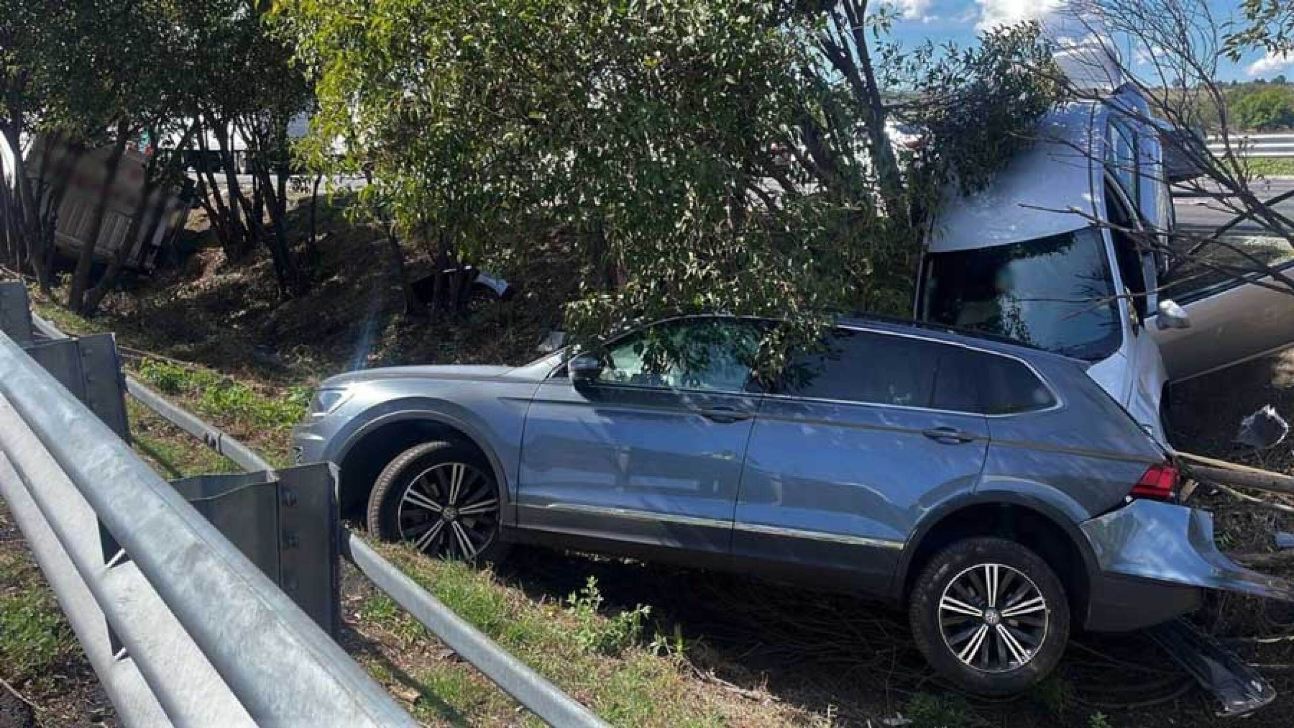 Accidente en la autopista México-Querétaro
