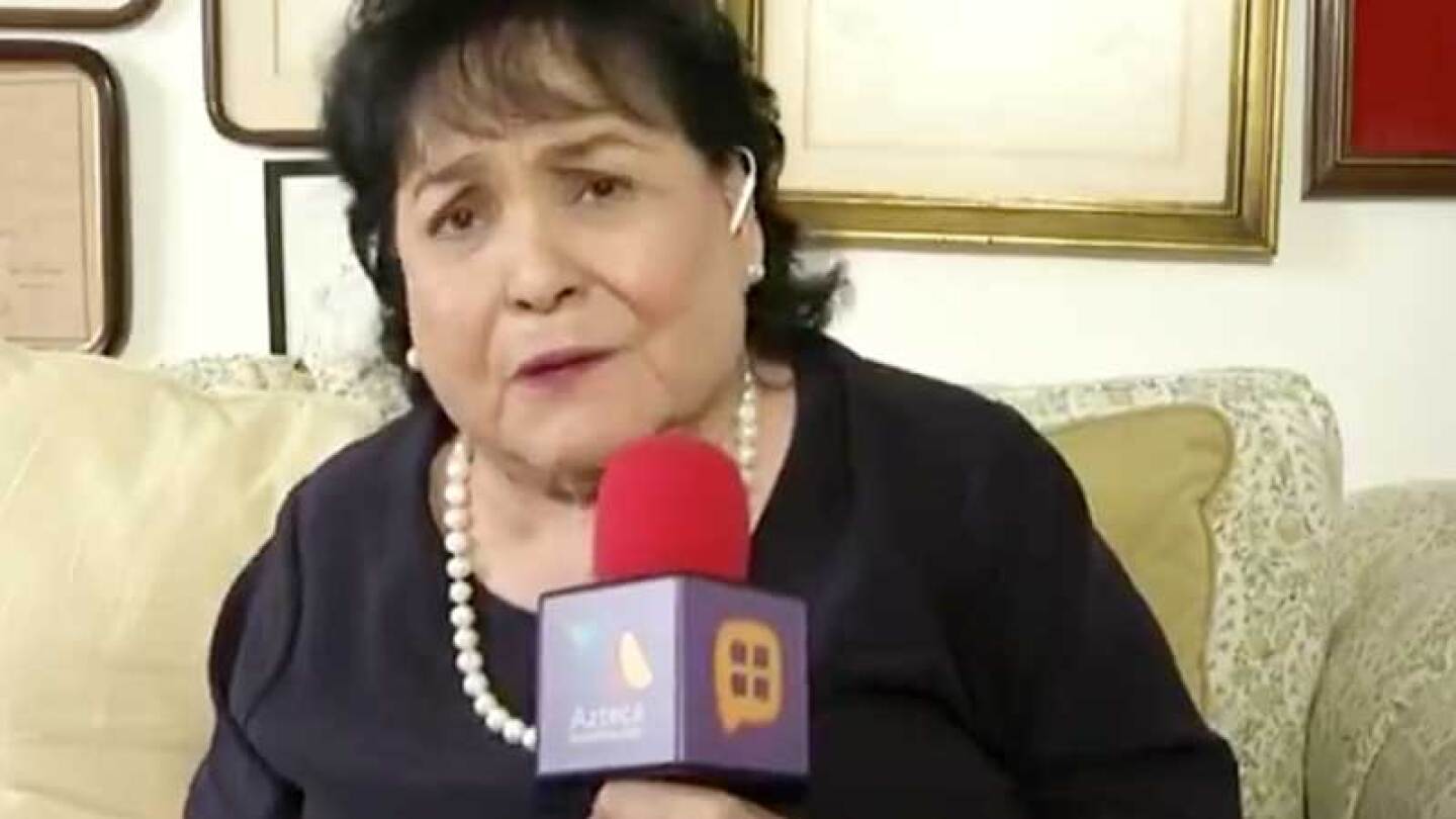 Carmen Salinas abrió su corazón ante las cámaras.