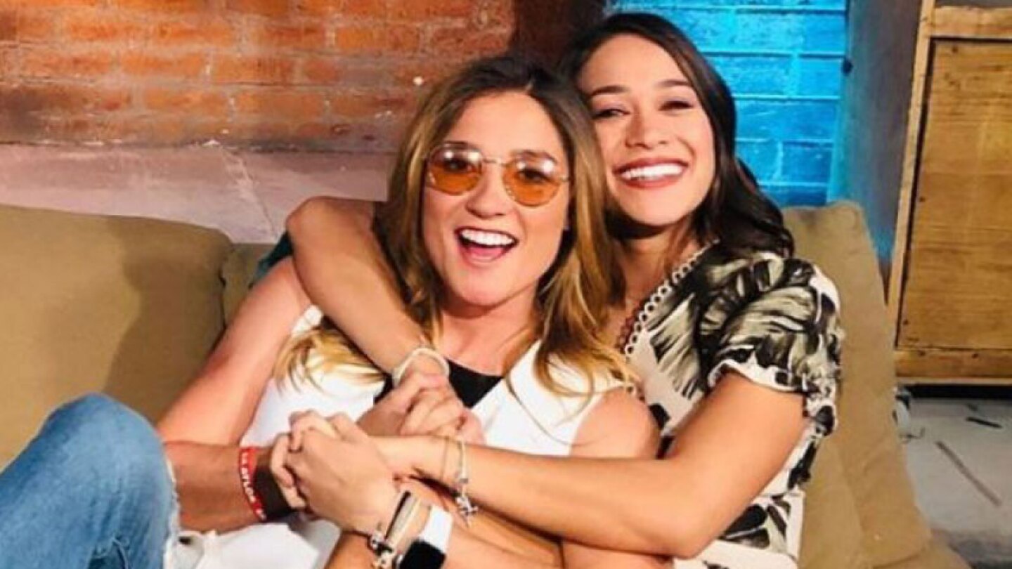 Mati Álvarez le da un beso a Evelyn frente a todos en Exatlón All Star