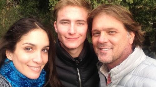 René Strickler y su hijo Yannick