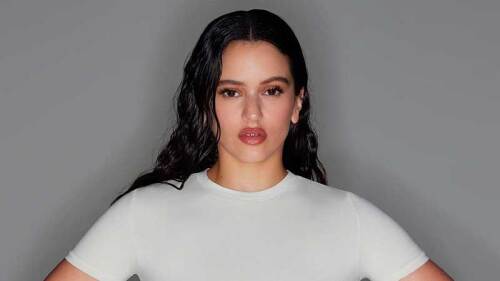 Rosalía colabora en marca de ropa de Kim Kardashian