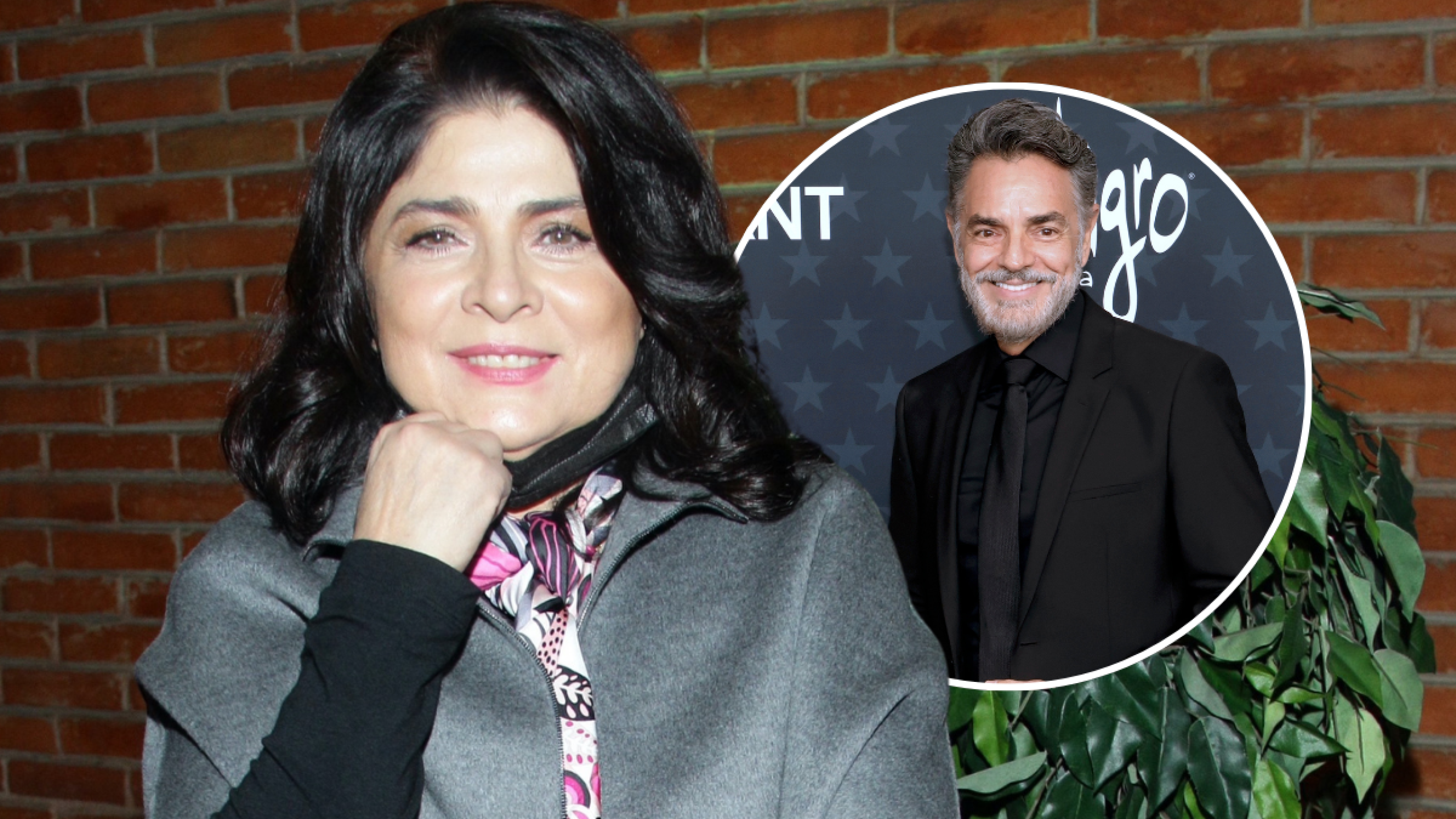 Victoria Ruffo y Eugenio Derbez
