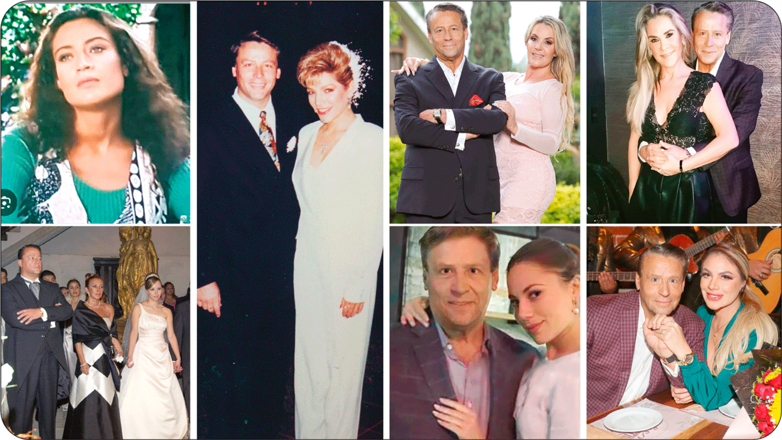Diana Golden y Alfredo Adame.