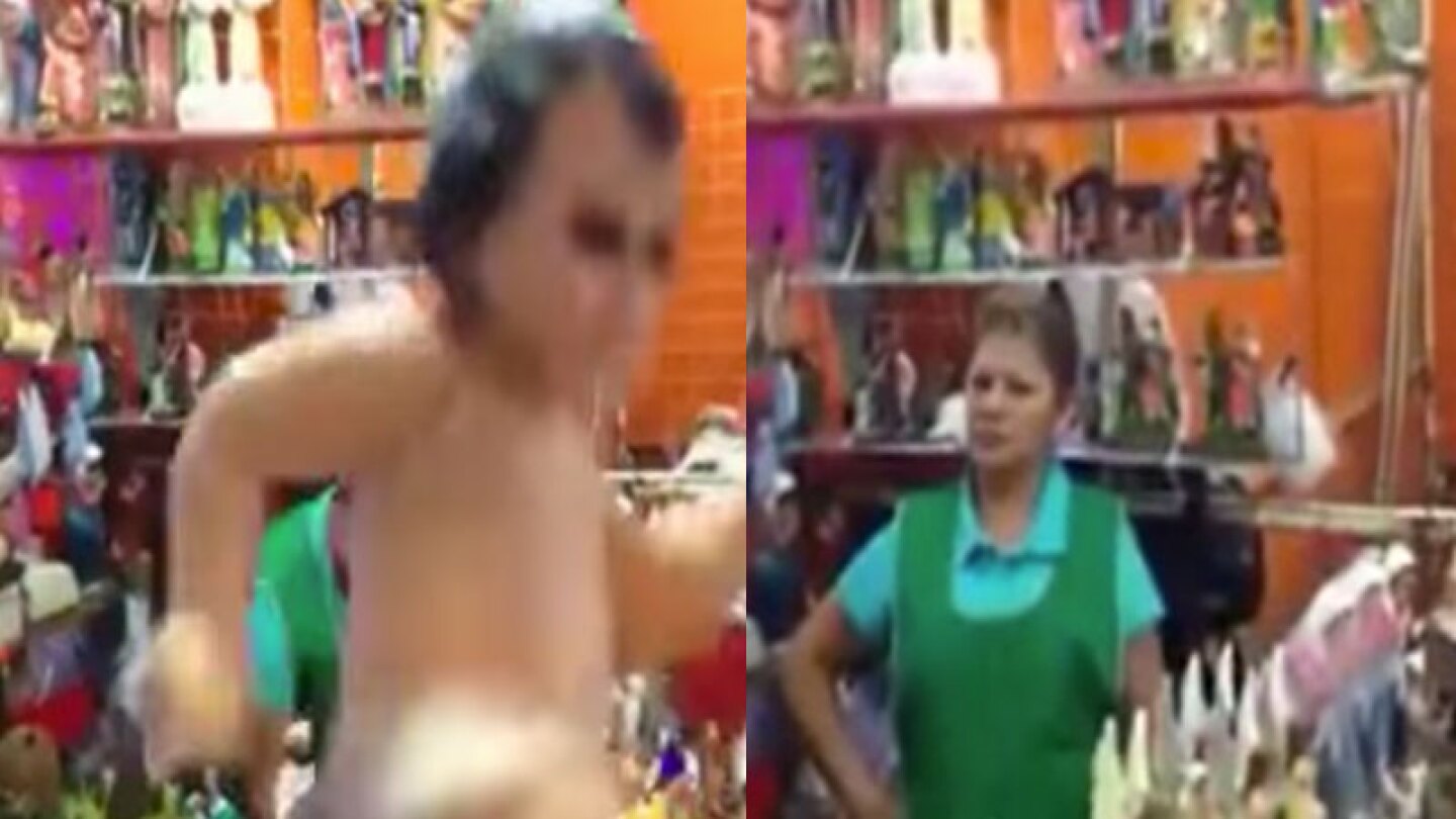 Él es el responsable de haber profanado la imagen del Niño Dios con el 'Pasito Perrón'.
