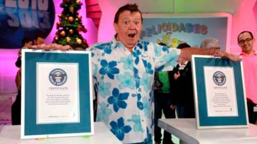 Xavier López Chabelo logró dos Récords Guinness