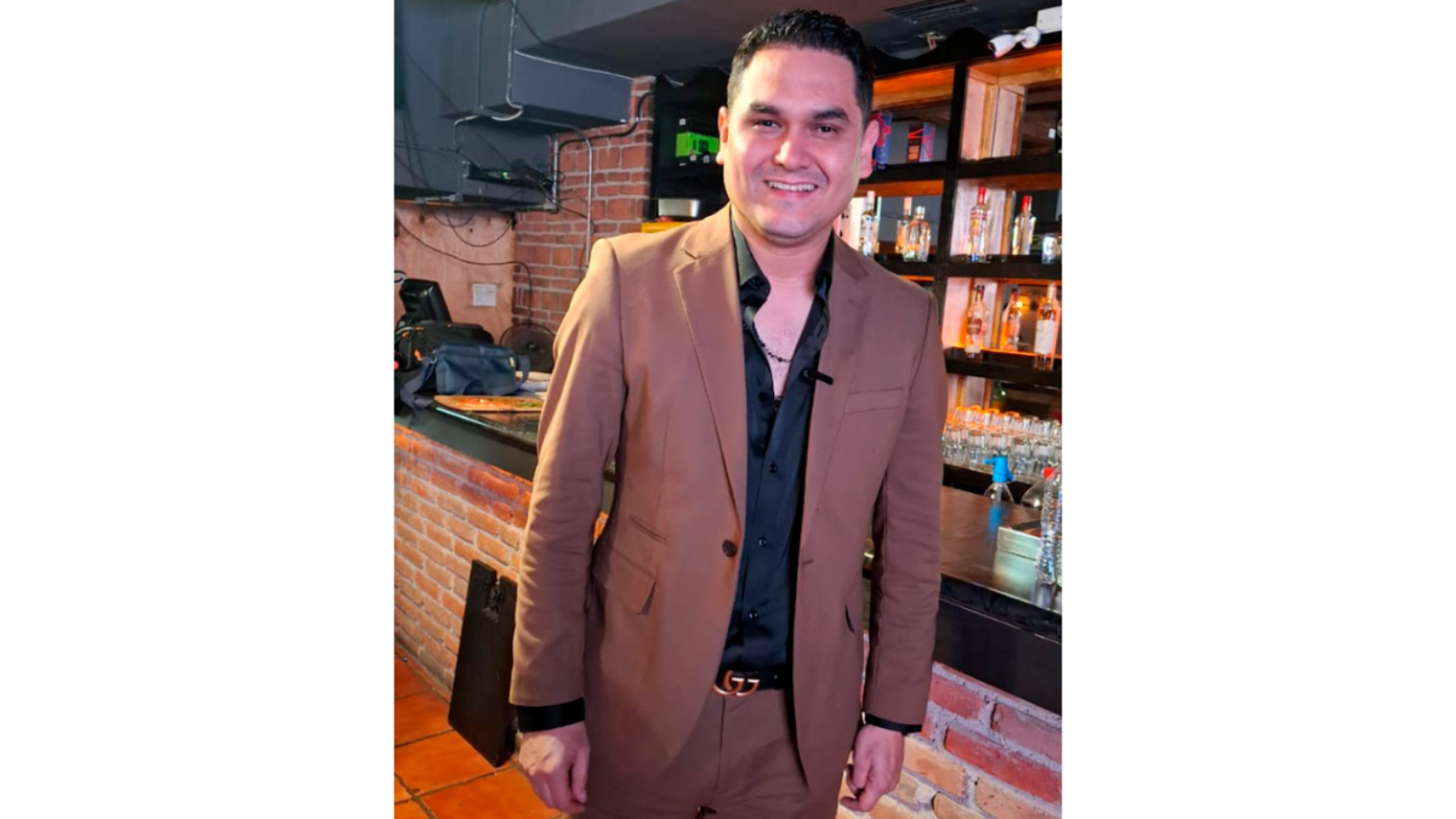 Samuel Sarmiento, exvocalista de Los recoditos