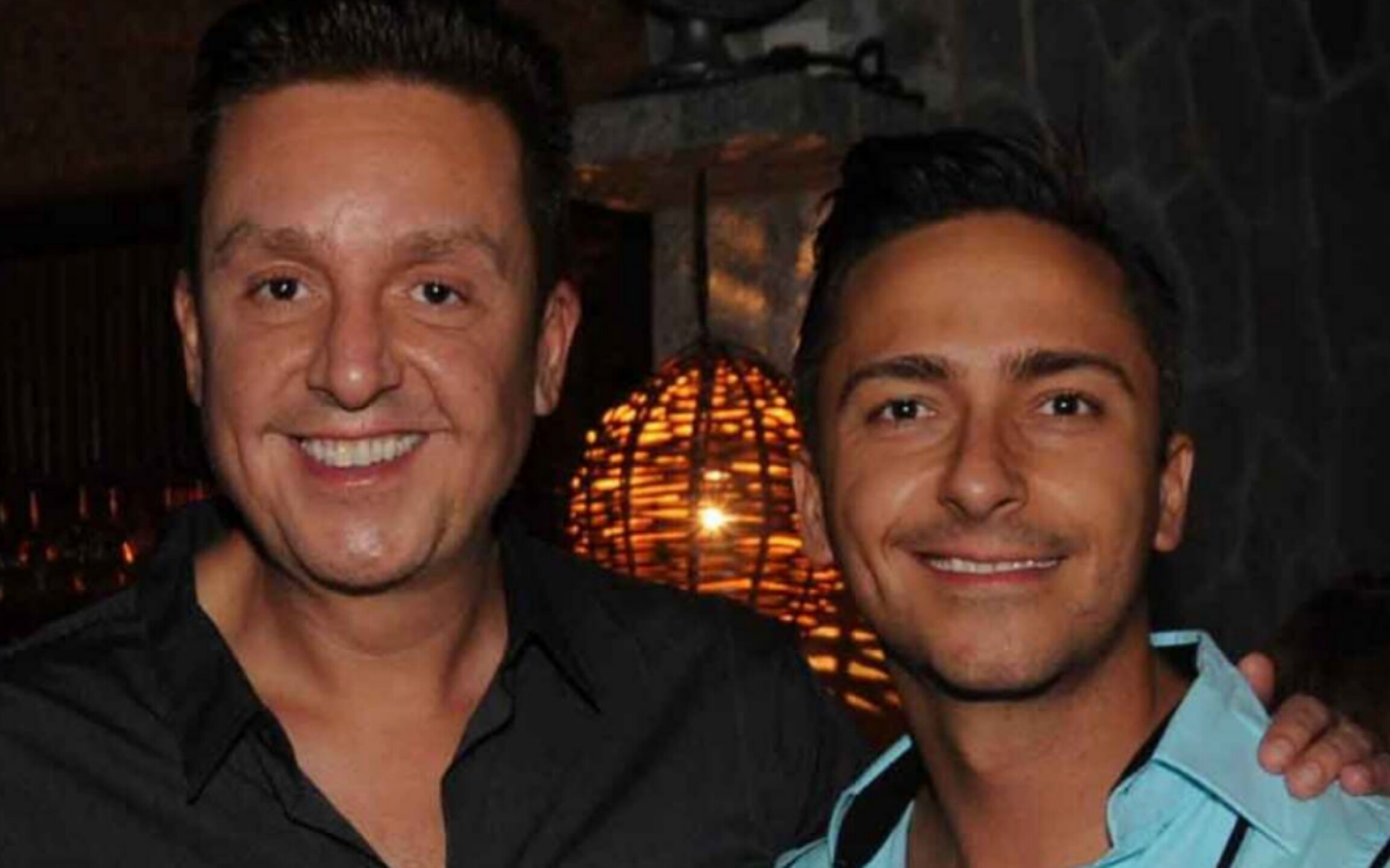 Daniel Bisogno y su hermano Alex