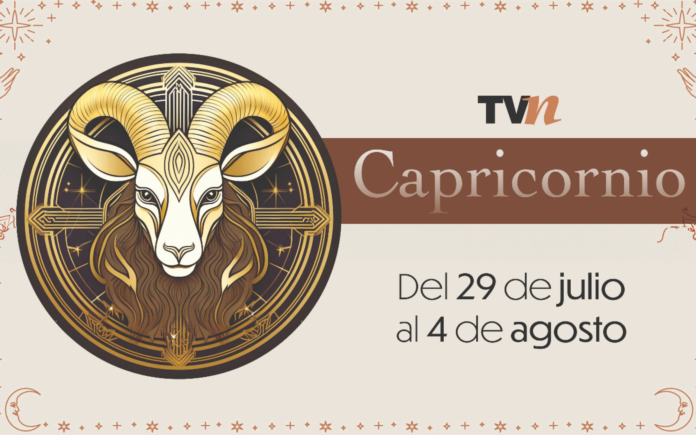 Capricornio Horóscopo semanal del 29 de julio al 4 de agosto del 2025