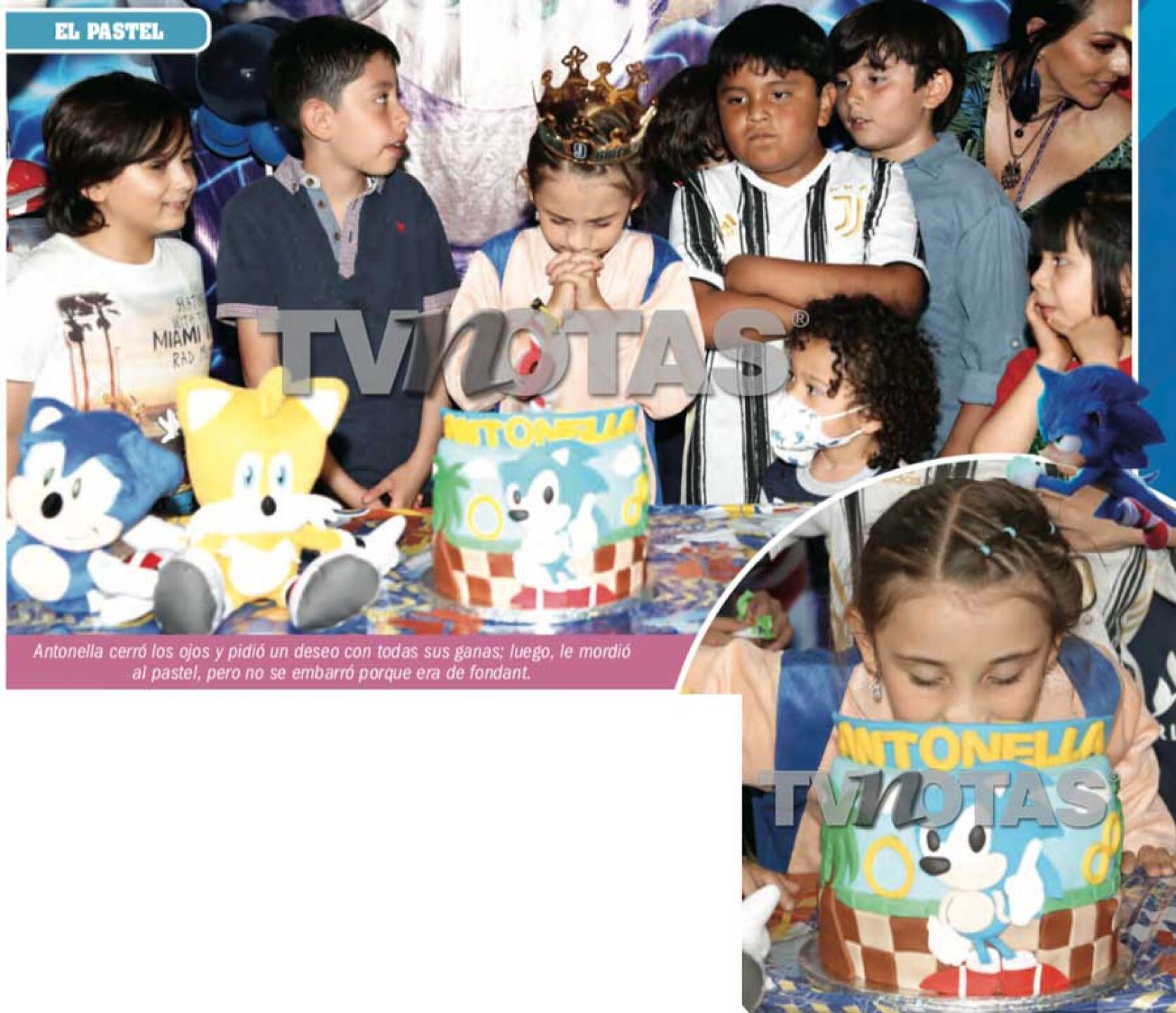 Ivonne Montero festejó los 9 años de su hija