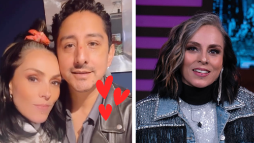 Ivonne Montero y su novio  Jonathan Vázquez,