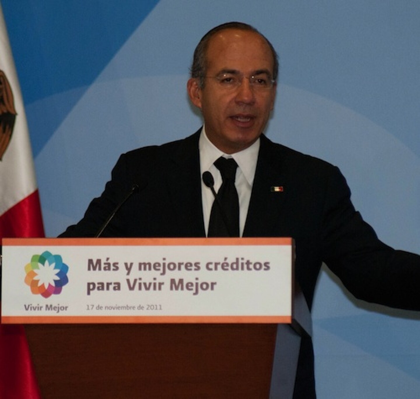 El presidente Felipe Calderón busca cerrar varios acuerdos con Canadá. Foto: Notimex