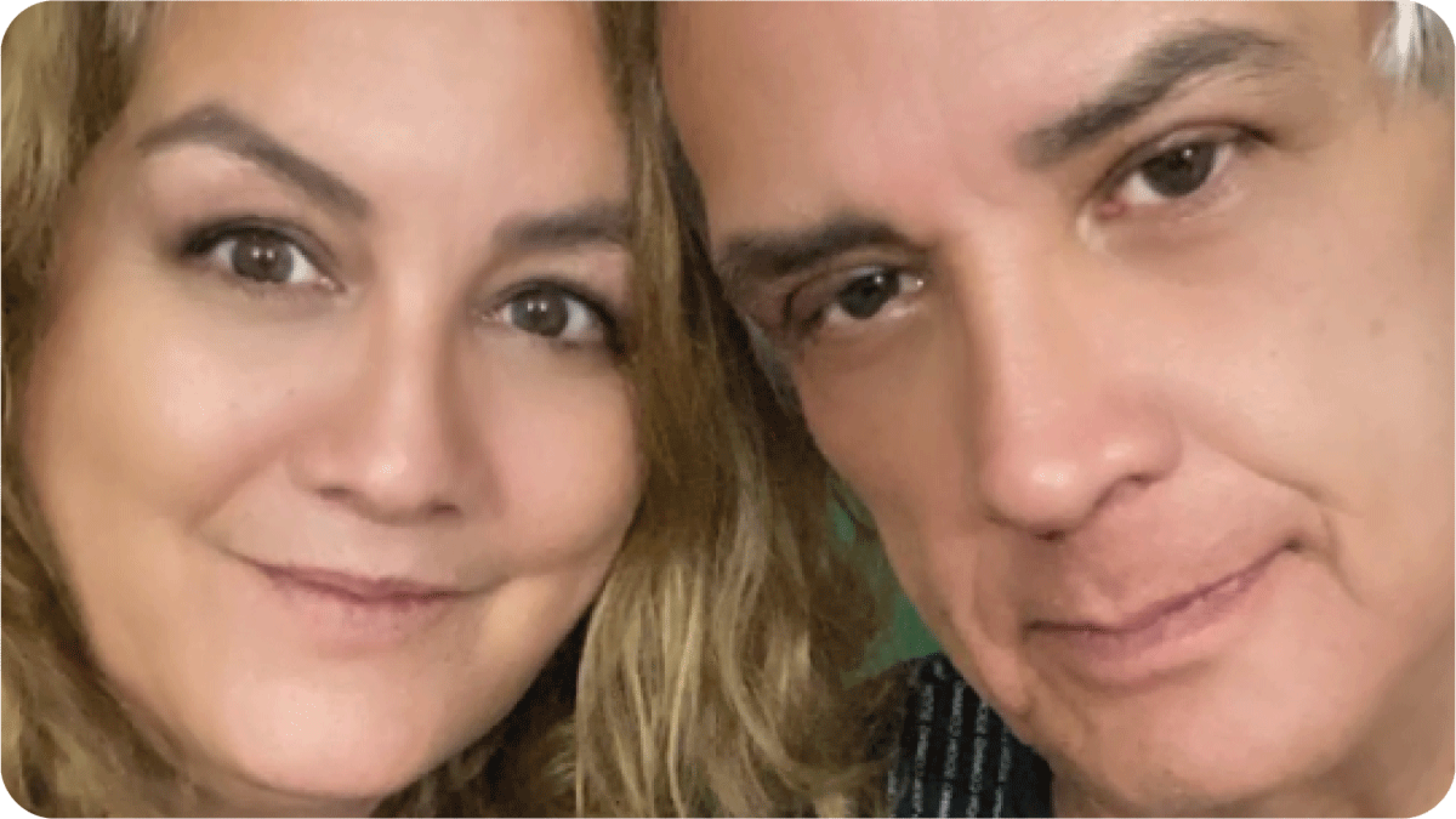 Patricia Larrañaga y Alejandro Landero