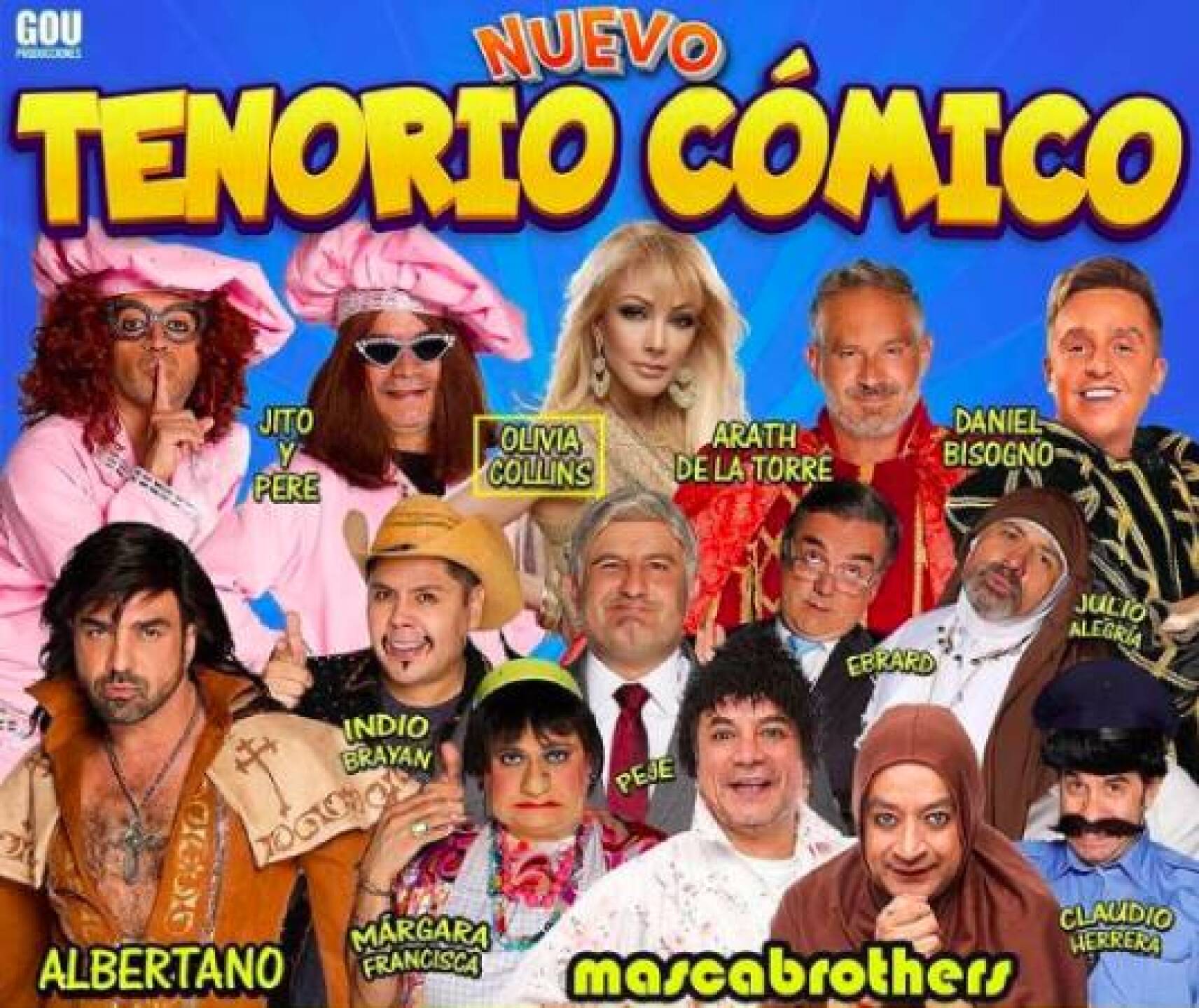 Olivia Collins en el Tenorio Cómico
