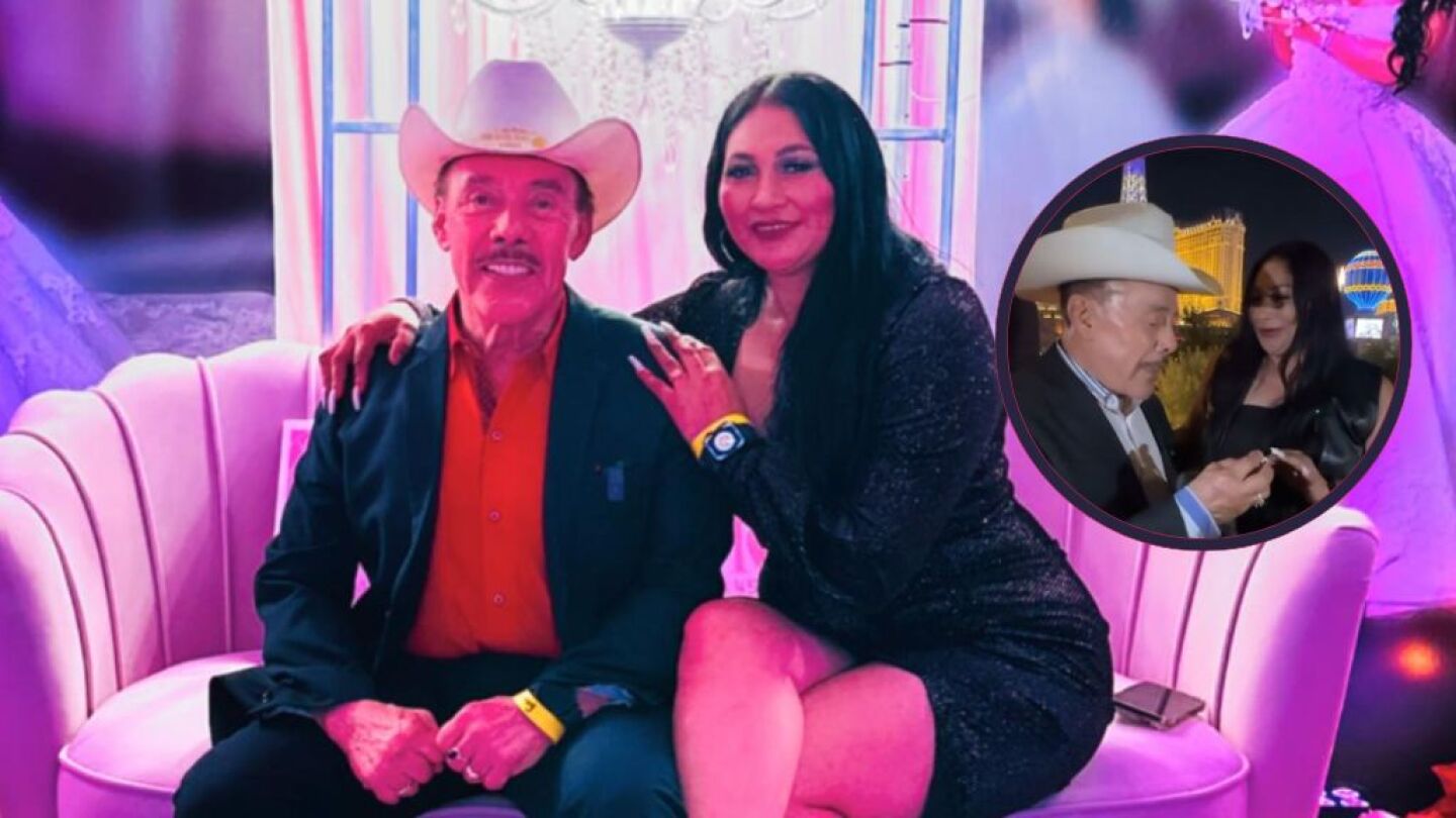 Don Pedro Rivera rumbo al altar! El padre de Jenni Rivera entrega lujoso anillo de compromiso a su novia