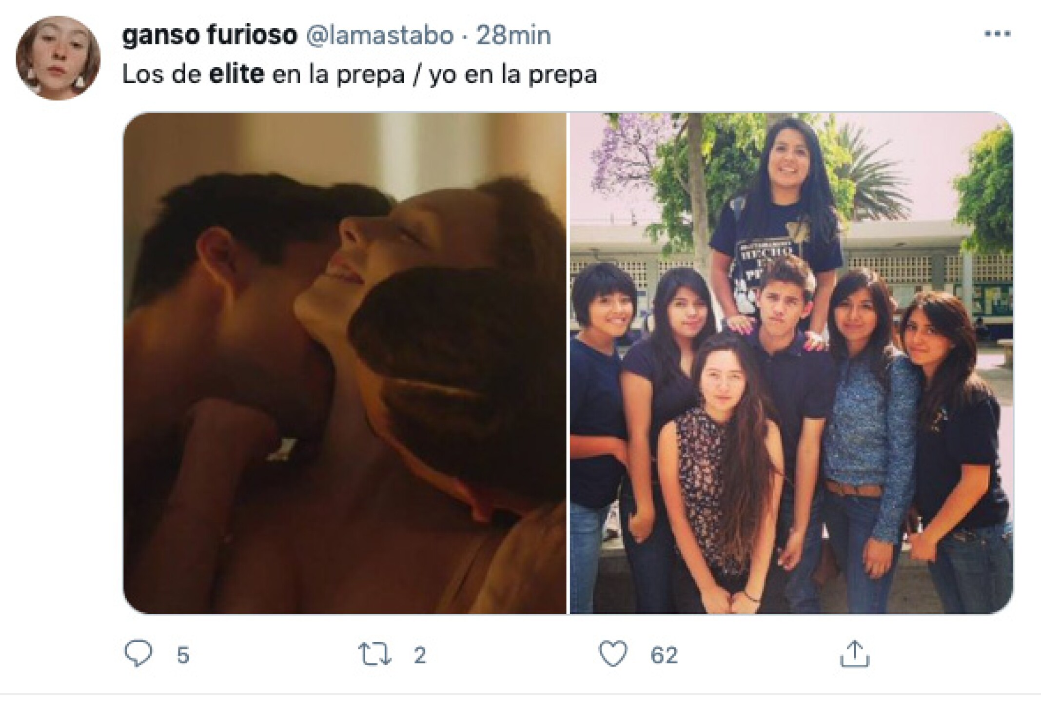Fans comparan Las Encinas con las preparatorias reales