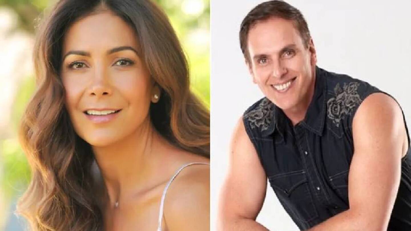 Paty Manterola y Xavier Ortiz