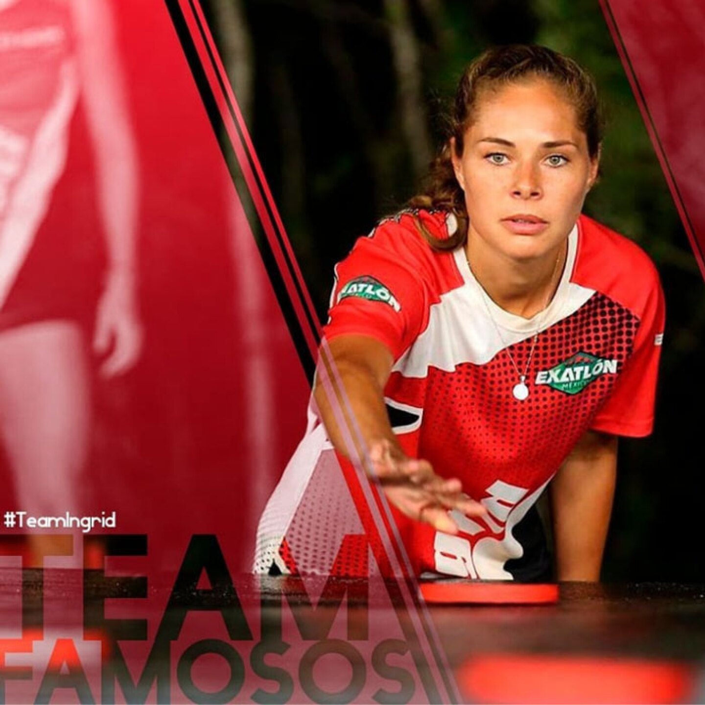 Atleta de Exatlón anuncia segundo embarazo