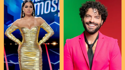 Galilea Montijo y Adrián Di Monte