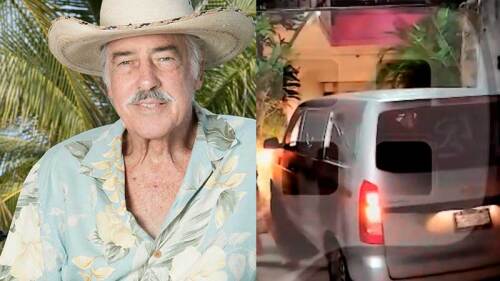 Trasladan el cuerpo de Andrés García a funeraria para darle el último adiós en Acapulco