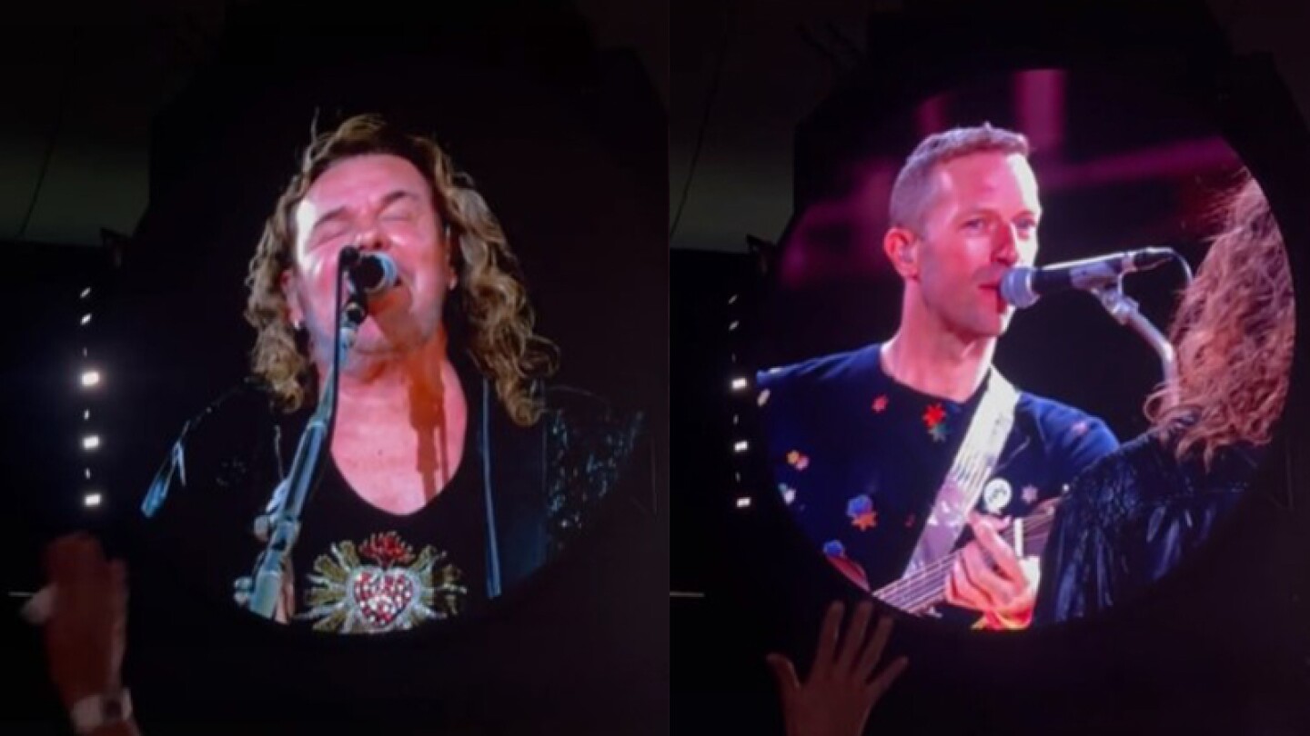 Fher de Maná y Coldplay cantaron Rayando el Sol en Guadalajara