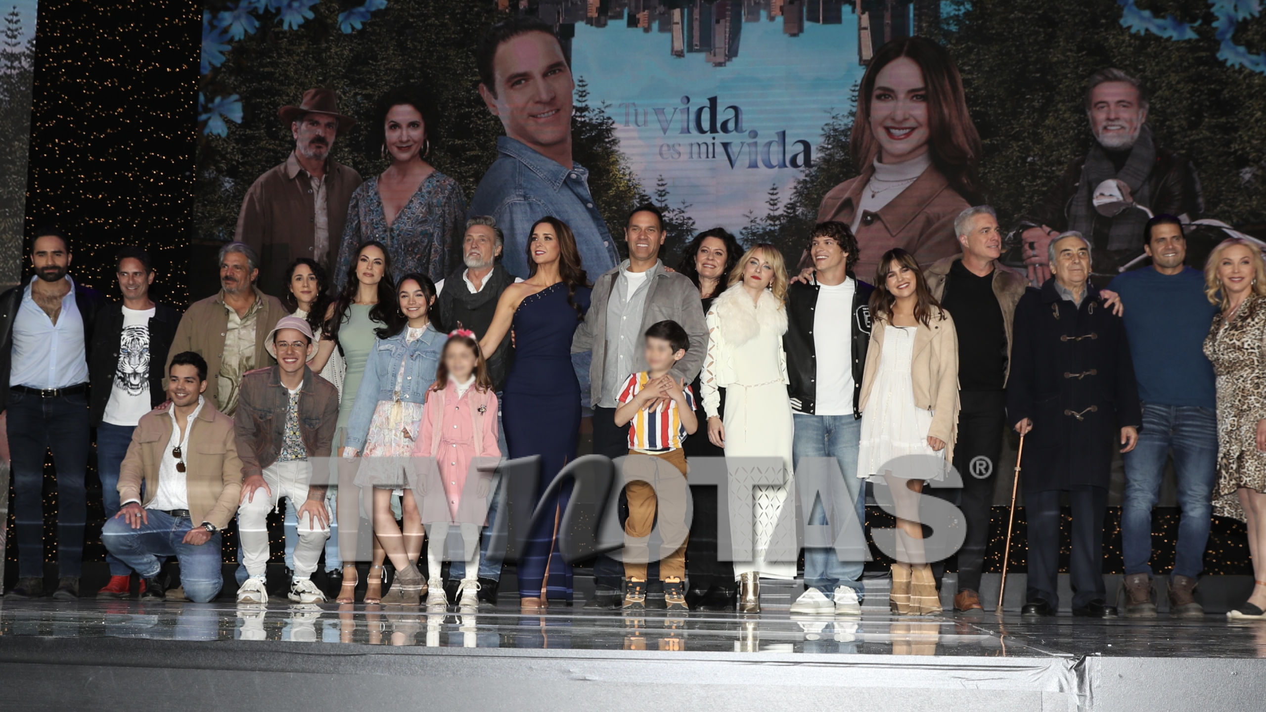 Presentan elenco de la telenovela ´Tu vida es mi vida´ con Susana González y Valentino Lanús