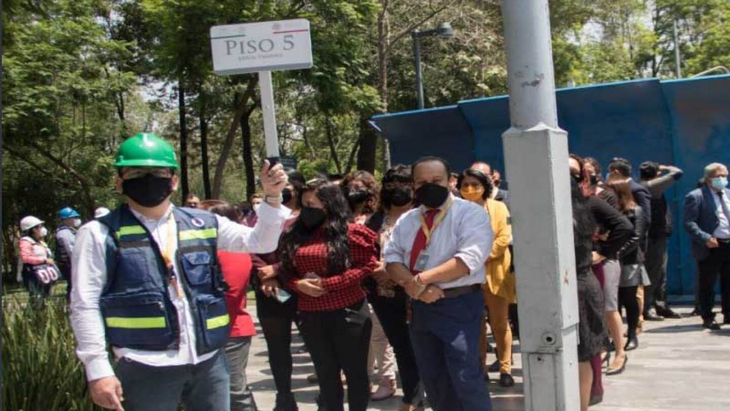 Así se llevó a cabo el simulacro del 19S en la CDMX