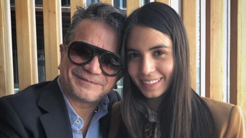 Freddy Ortega se casó con uan cantante más joven que él