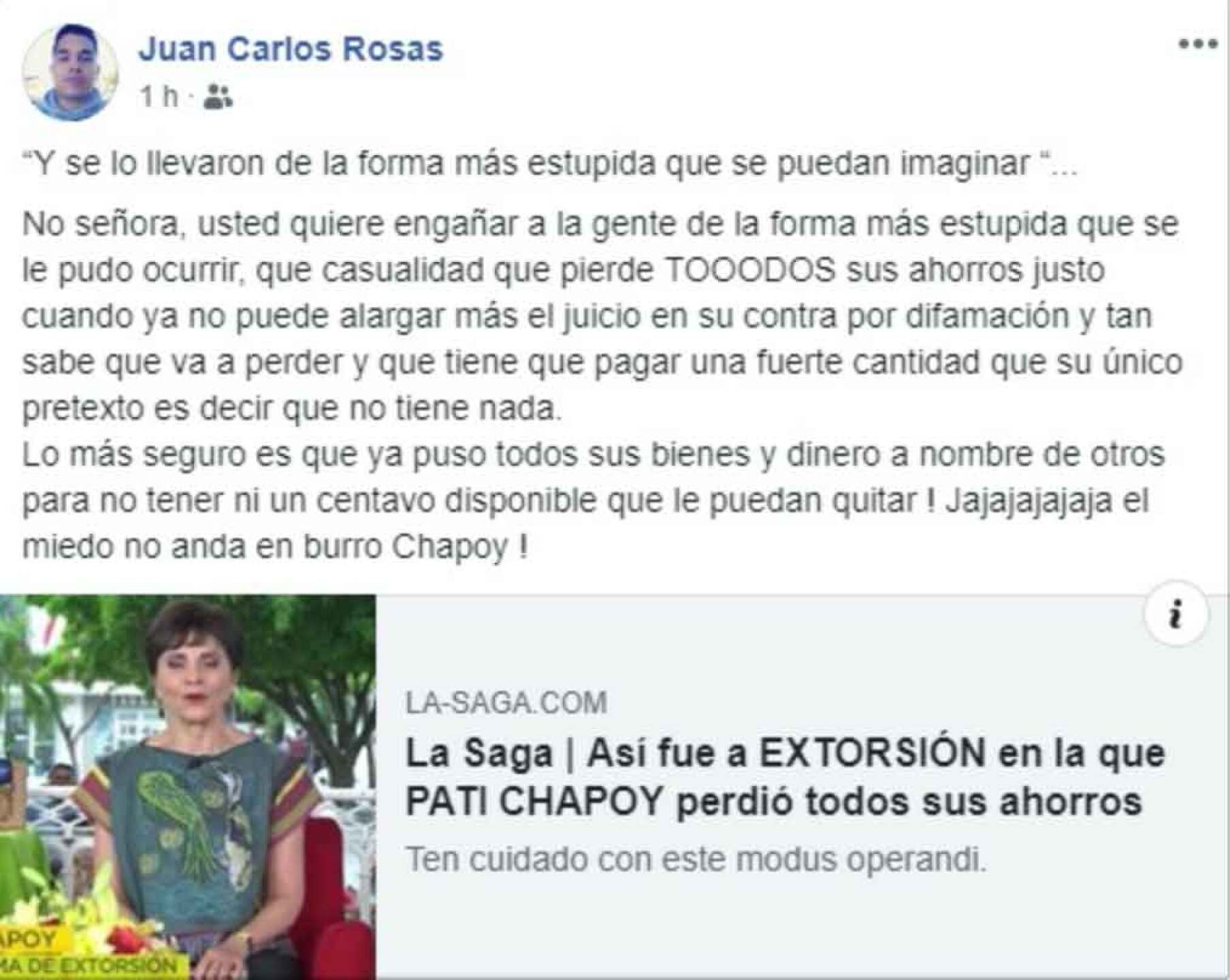 Se atrevieron a contar la supuesta verdad detrás de su denuncia en cadena nacional y así la 'desenmascararon'.
