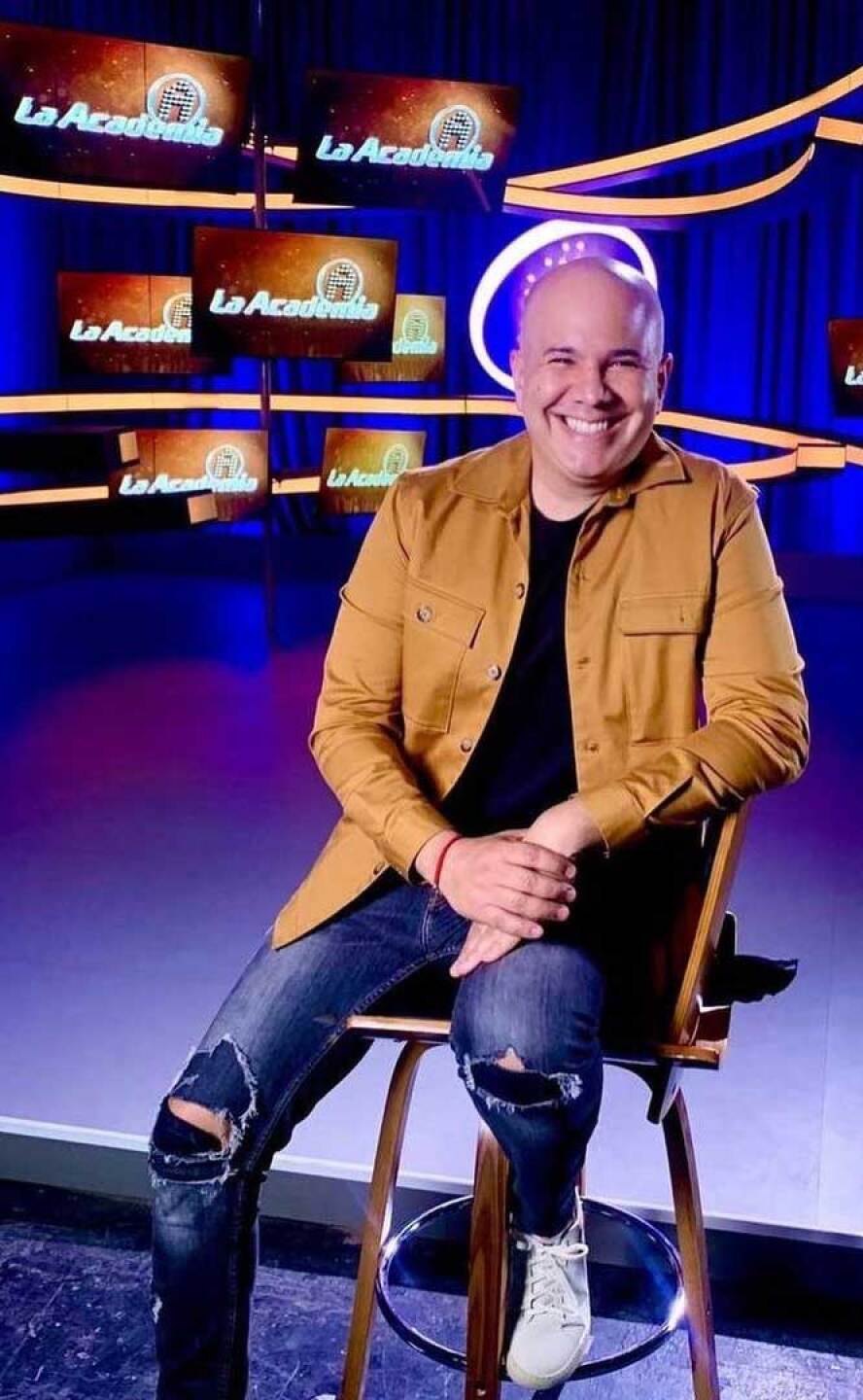 Ángel Aponte, productor de La Academia.