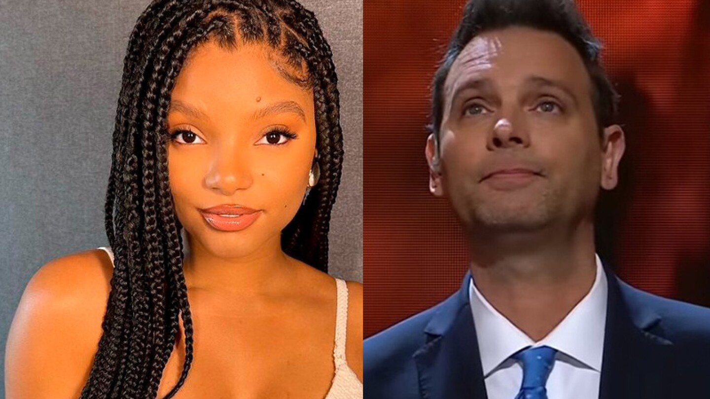 Halle Bailey estuvo de visita en el programa Venga la Alegría