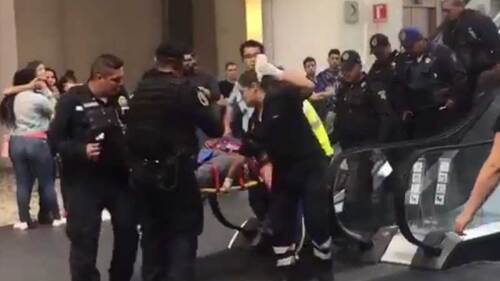 La gente escuchó los disparos en toda la tienda.