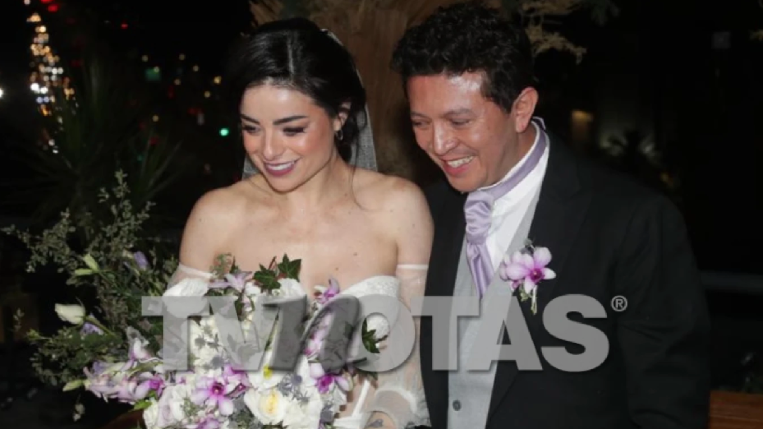 Violeta Isfel y su esposo, Raúl Bernal, tuvieron su boda en 2022