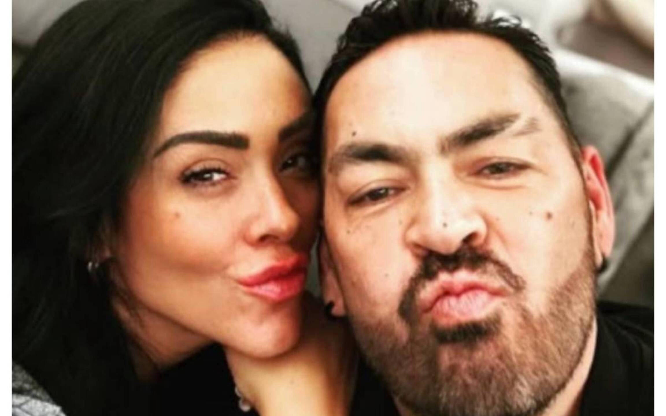 Jorge D'Alessio y su esposa