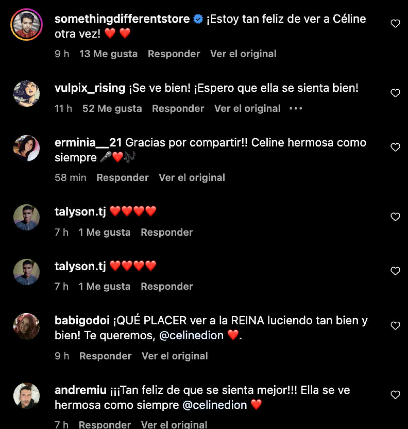 Celine Dion reapareció en público tras casi tres años de alejarse de los reflectores